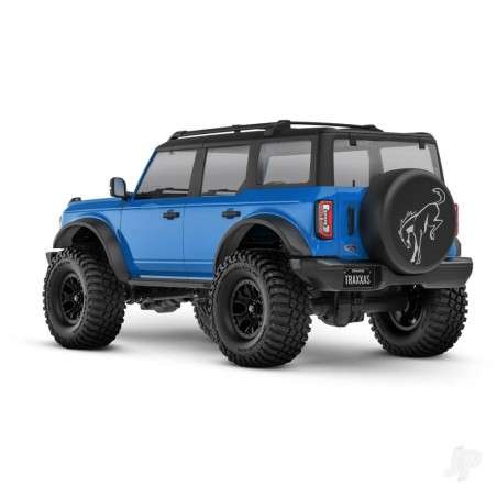 Traxxas TRX-4m Ford Bronco 1:18 4WD Electric Trail Crawler, Blue (+ TQ, ECM-2.5, Titan 87T, 750mAh LiPo, USB charger)