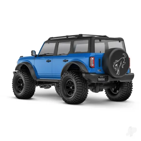 Traxxas TRX-4m Ford Bronco 1:18 4WD Electric Trail Crawler, Blue (+ TQ, ECM-2.5, Titan 87T, 750mAh LiPo, USB charger)