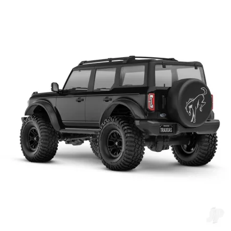 Traxxas TRX-4m Ford Bronco 1:18 4WD Electric Trail Crawler, Black (+ TQ, ECM-2.5, Titan 87T, 750mAh LiPo, USB charger)