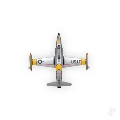 HSD Jets T-33 8kg Turbine Foam Jet, Yellow Ribbon (Kit)