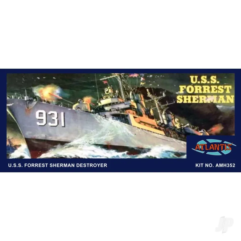 Atlantis Models 1:319 USS Forrest Sherman Atlantis Models 1:319 USS Forrest Sherman
