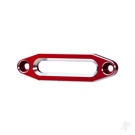 Traxxas Fairlead, winch, aluminium (red-anodised) (use with front bumpers 8865, 8866, 8867, 8869, or 9224)