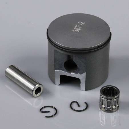 Stinger Engines Piston (1pc) and Accessories including C-Clips / Ring / Gudgeon Bearing and Pin (fits 30cc Twin)