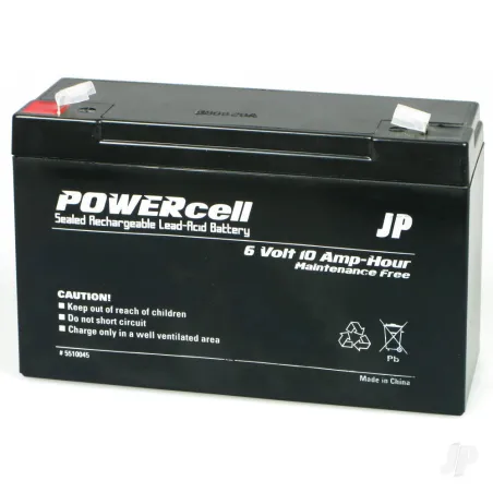 JP 6V 10Ah Powercell Gel Battery