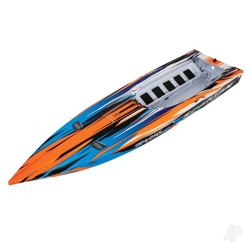 Traxxas Hull, Spartan, orange graphics (fully assembled)
