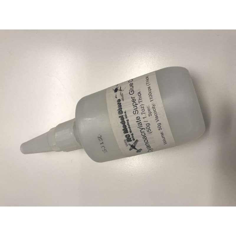 Rc Model Store Super Glue CA (50g / 1.7oz) Thick Cyanoacrylate