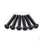 Traxxas Screws, 4x25mm button-head machine (hex drive) (6 pcs)