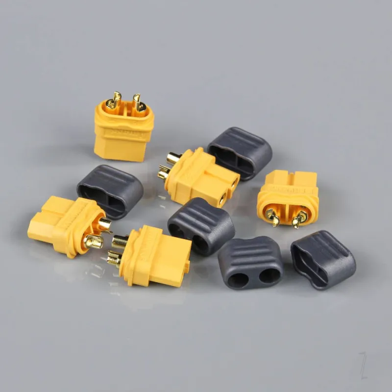 Radient XT60 Female with Cap End (Battery End) (5 pcs)