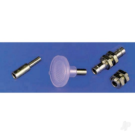 Dubro Fuel Can Cap Fittings (1 pc per package)