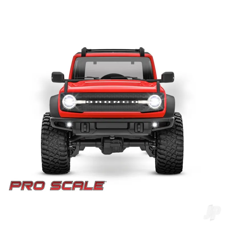 Traxxas LED light set, front & rear, complete (includes light harness, 1.6x10mm BCS (self-tapping) (2), 1.6x7mm BCS (self-tappin