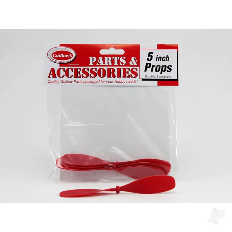 Guillow 5in Plastic Propeller (3 propellers) Guillow 5in Plastic Propeller (3 propellers)