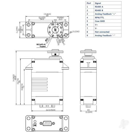 Multiplex SG33BLT Industrial Servo "Torque"