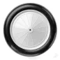 Dubro 1/4 Scale 7in diameter Vintage Wheels (1 pair per card)