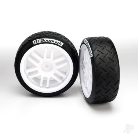 Traxxas Tyres and Wheels, Assembled Glued BFGoodrich Rally Tyres (2 pcs)