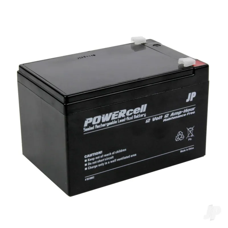 JP 12V 12Ah Powercell Gel Battery