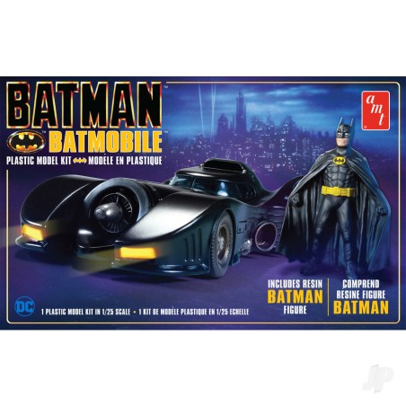 AMT Batman 1989 Batmobile with Resin Batman Figure