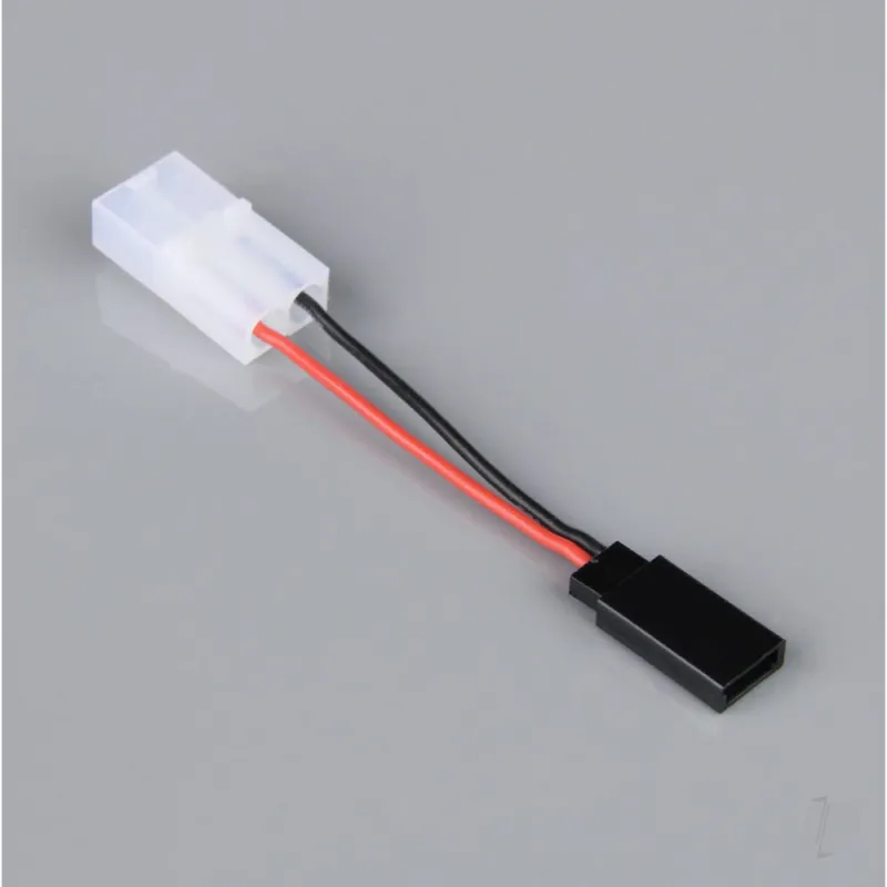 Radient Battery Adapter, Tamiya Female to Rx (Fut-J) Female, 20AWG