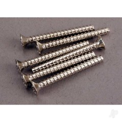 Traxxas Screws, 3x28mm countersunk self-tapping (6 pcs)