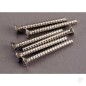 Traxxas Screws, 3x28mm countersunk self-tapping (6 pcs)