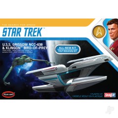 Polar Lights Star Trek U.S.S. Grissom / Klingon BoP (2-pack)