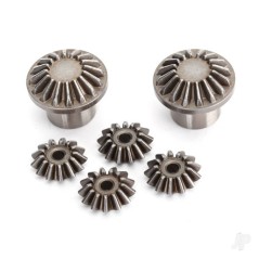 Traxxas Gear Set, Differential (Front) (output gears (2 pcs) / spider gears (4 pcs))