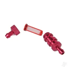 JP Fuel Filter Anodised Red