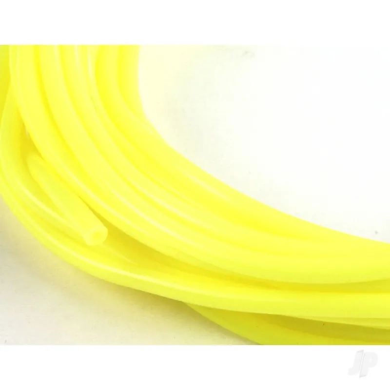 JP 2mm (3/32) Silicone Fuel Tube Neon Yellow 10m