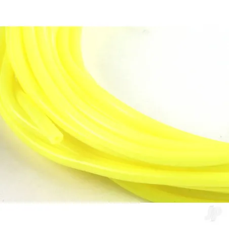 JP 2mm (3/32) Silicone Fuel Tube Neon Yellow 10m