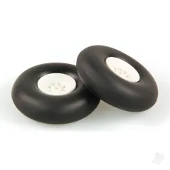JP White Wheels 3.1/2in - (87mm) (10 pcs)