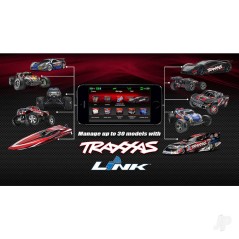 Traxxas TQi 2.4GHz 4-channel Transmitter with Link Wireless Module + 5-channel TSM Receiver
