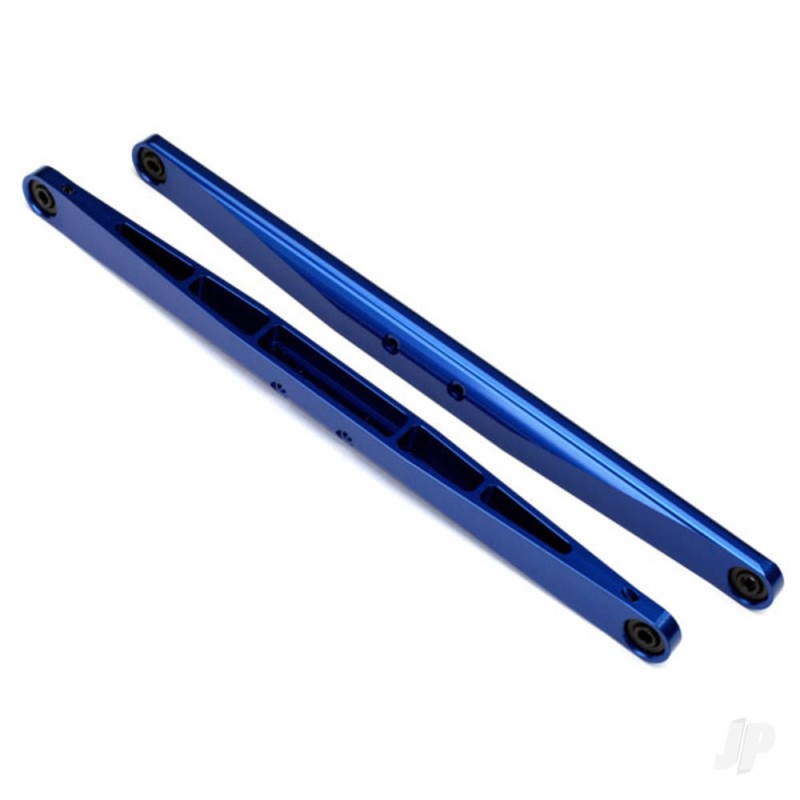 Traxxas Trailing arm, aluminium (Blue-anodised) (2 pcs) (assembled with hollow balls)