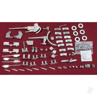 Dumas U.S.S. Crockett Deck Fittings (2105)