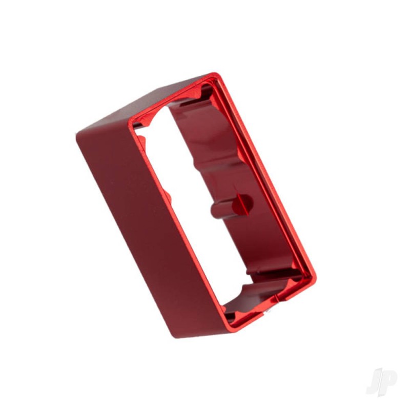 Traxxas Servo case, aluminium (Red-anodised) (middle) (for 2255 servo)