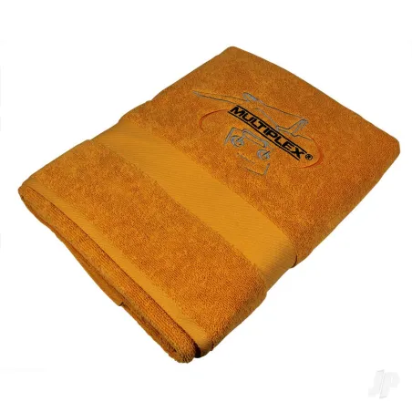 Multiplex Bath towel orange with MPX Logo, 70 x 140 cm