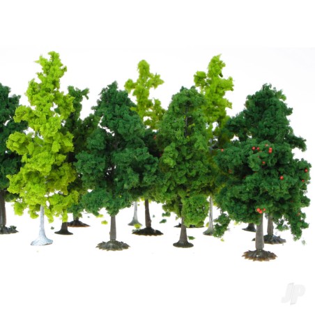 Heki 1360 50 Assorted Trees 8-13cm