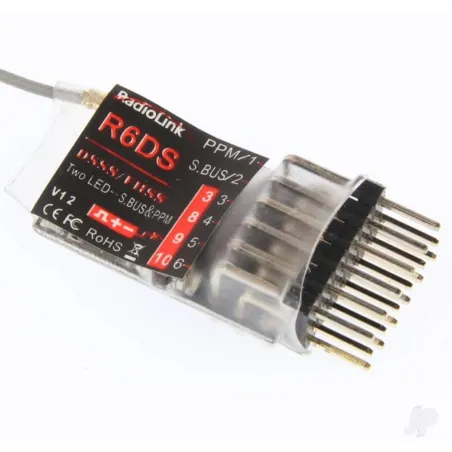 RadioLink R6DS 2.4GHz 10-Channel Receiver