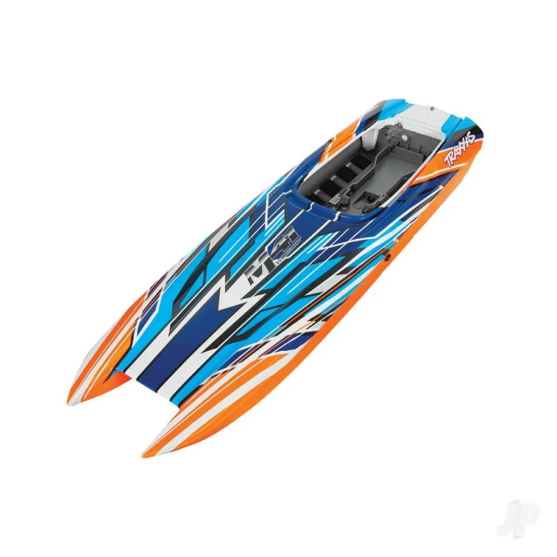 Traxxas Hull, DCB M41, orange graphics (fully assembled)