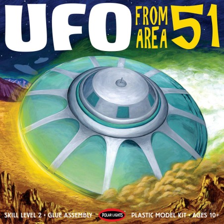 Polar Lights Area 51 UFO