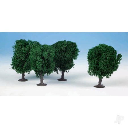 Heki 1030 4 Lichen Avenue Trees 7cm (Dark Green)