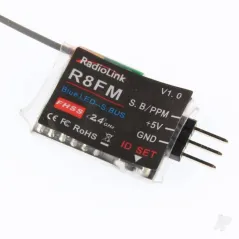 RadioLink R8FM 2.4GHz 8-Channel Mini Receiver