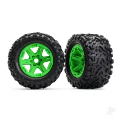 Traxxas Tyres and Wheels, Assembled Glued Talon EXT Tyres (2 pcs)