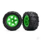 Traxxas Tyres and Wheels, Assembled Glued Talon EXT Tyres (2 pcs)