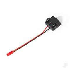 Traxxas Connector, power tap (with cable)/ 2.6x8 BCS (2) (use 6549 power tap for telemetry voltage)