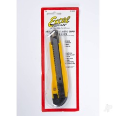 Excel K850 Plastic 18mm, Yellow (Carded)