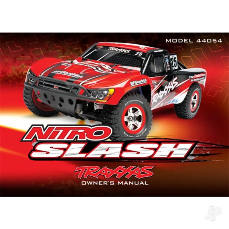 Traxxas Owner's manual, Nitro Slash