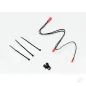 Traxxas LED lights, Center harness, Summit (1pc) / wire clip (1pc)