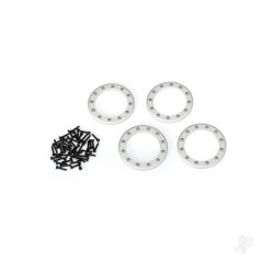 Traxxas Beadlock rings, satin (1.9in) (Aluminium) (4 pcs) / 2x10 CS (48)