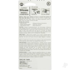 VersaChem 1.5oz Windshield & Glass Sealer Flowable Silicone (Tube, Carded)