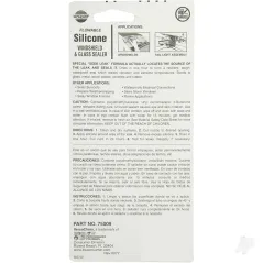 VersaChem 1.5oz Windshield & Glass Sealer Flowable Silicone (Tube, Carded)