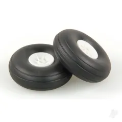 JP White Wheels 2.0in - (50mm) (20 pcs)